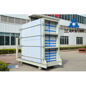 Máquina de moldeo de panel vertical de pared de PVC tipo EPS